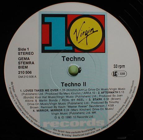 Various : Techno 2: The Next Generation (LP, Comp)