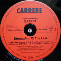 Saxon : Strong Arm Of The Law (LP, Album, Club)