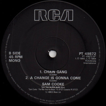 Sam Cooke : Wonderful World (12", EP, Mono, Lab)