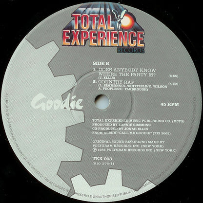 Goodie : You And I (12")