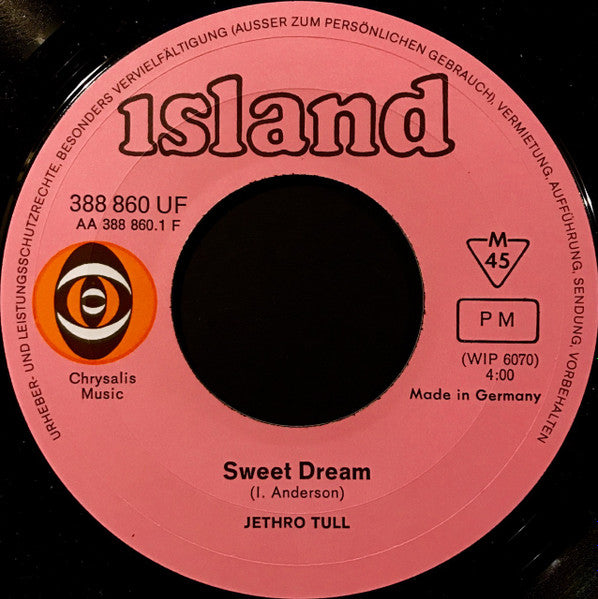 Jethro Tull : Sweet Dream (7", Single, Mono)