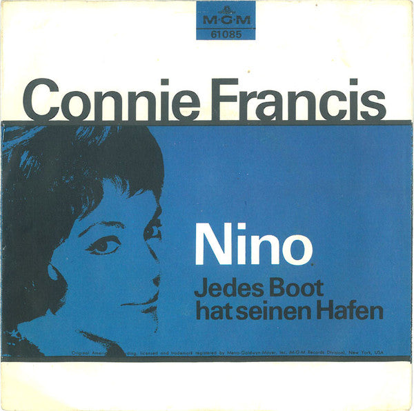 Connie Francis : Nino (7", Single)