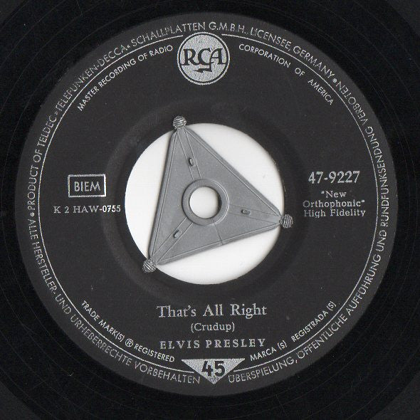 Elvis Presley : That's All Right (7")