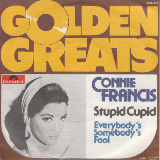 Connie Francis : Stupid Cupid (7", Single)