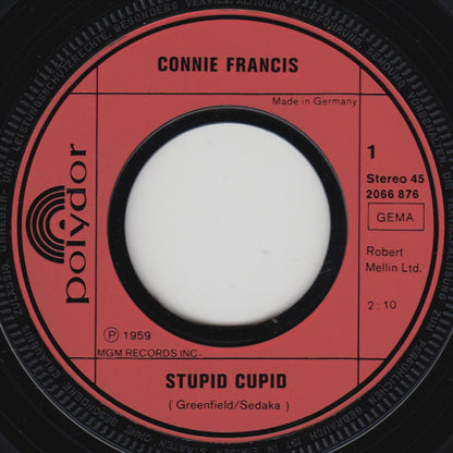 Connie Francis : Stupid Cupid (7", Single)