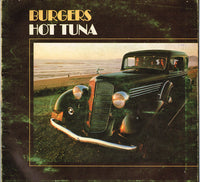 Hot Tuna : Burgers (LP, Album, Gat)