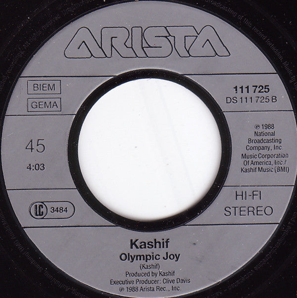 Whitney Houston : One Moment In Time (7", Single)