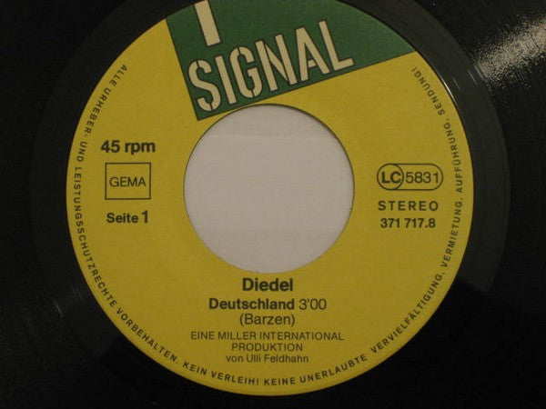 Diedel* : Deutschland (7", Single)
