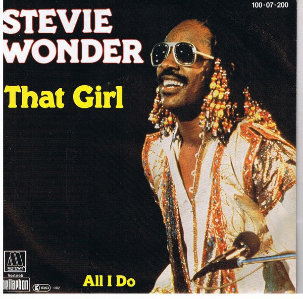 Stevie Wonder : That Girl (7", Single)