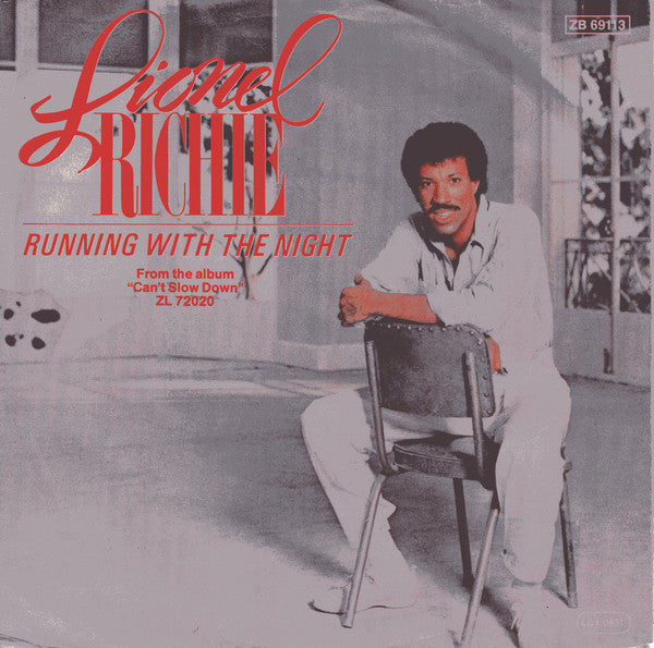 Lionel Richie : Running With The Night (7", Single)