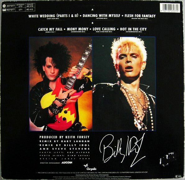 Billy Idol : Vital Idol (LP, Album, Comp)