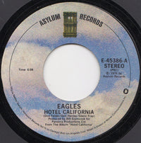 Eagles : Hotel California (7", Single, Styrene, PRC)