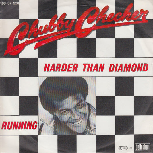 Chubby Checker : Harder Than Diamond / Running (7", Single)