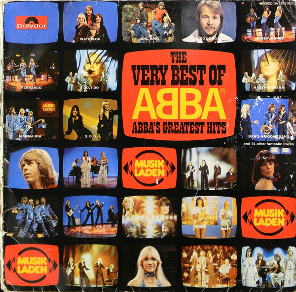 ABBA : The Very Best Of ABBA (ABBA's Greatest Hits) (2xLP, Comp, RP)
