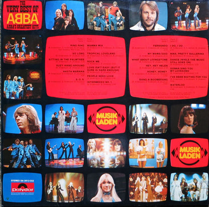ABBA : The Very Best Of ABBA (ABBA's Greatest Hits) (2xLP, Comp, RP)
