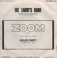 Fat Larry's Band : Zoom (7", Single)