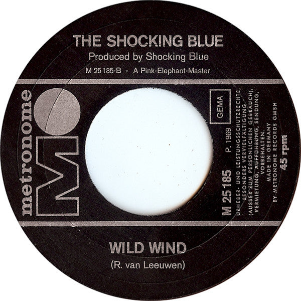 Shocking Blue : Mighty Joe / Wild Wind (7", Single, Mono)