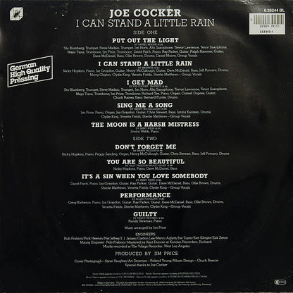 Joe Cocker : I Can Stand A Little Rain (LP, Album, RE)