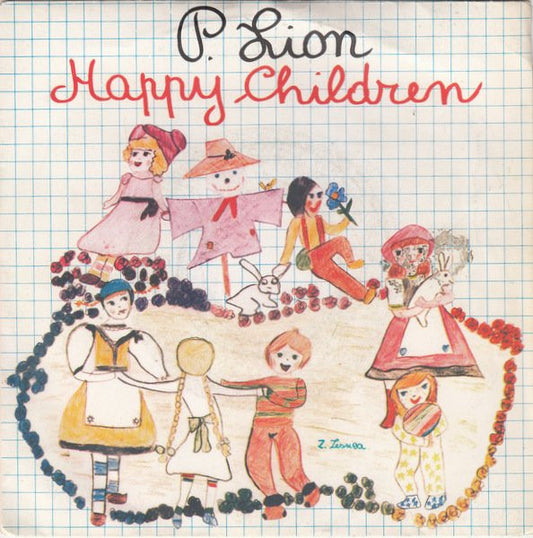 P. Lion : Happy Children (7", Single)