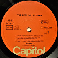 The Band : The Best Of The Band (LP, Comp)