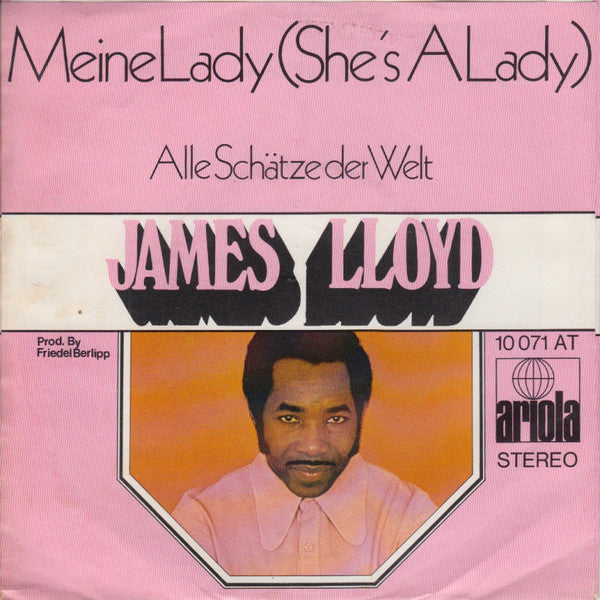 James Lloyd : Meine Lady (She's A Lady) (7", Single)
