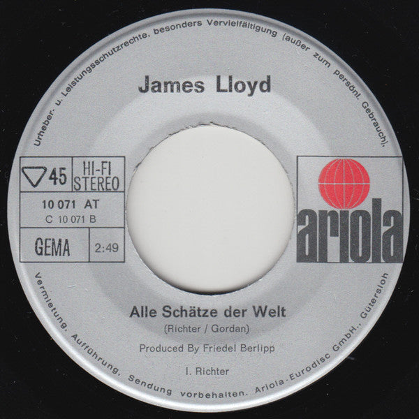 James Lloyd : Meine Lady (She's A Lady) (7", Single)