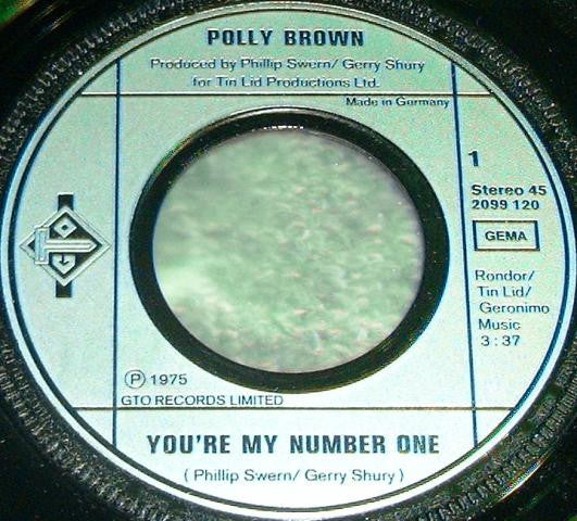 Polly Brown : You're My Number One / S.O.S. (7", Single)