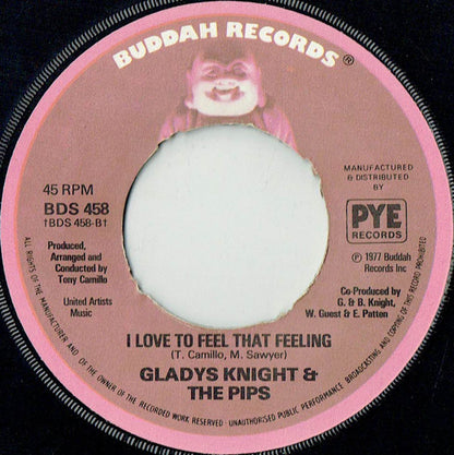 Gladys Knight & The Pips* : Baby, Don't Change Your Mind (7", Single, Pus)