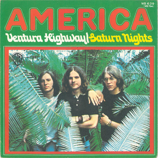 America (2) : Ventura Highway (7", Single)