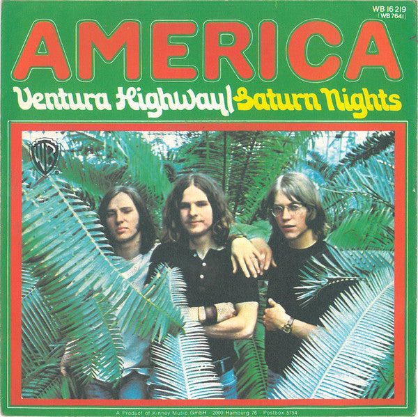 America (2) : Ventura Highway (7", Single)