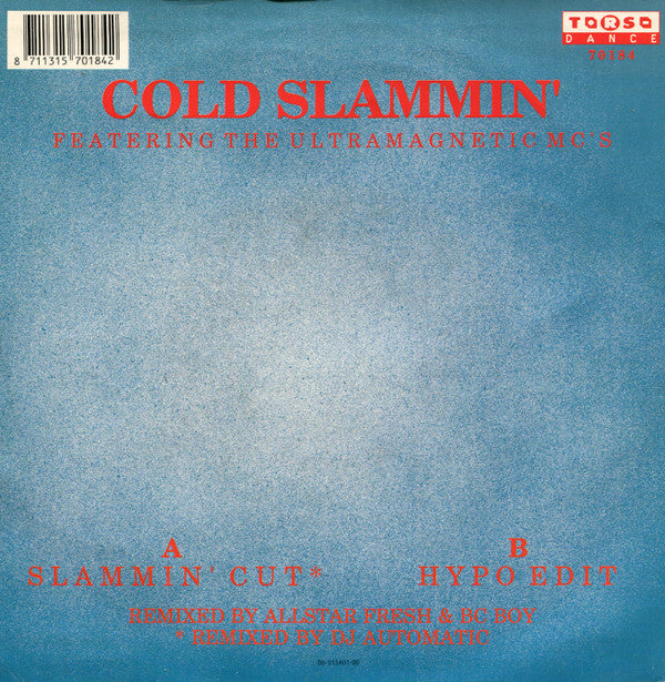 King Bee : Cold Slammin' (7", Single)