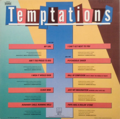 The Temptations : All The Million Sellers (LP, Comp)