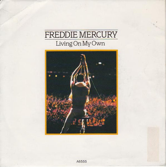 Freddie Mercury : Living On My Own (7", Single)