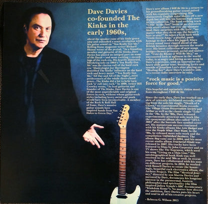 Dave Davies : I Will Be Me (LP, Album)