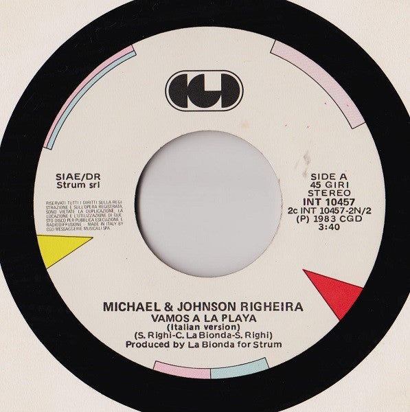 Righeira : Vamos A La Playa (7")