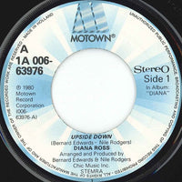 Diana Ross : Upside Down (7", Single)