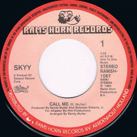 Skyy : Call Me (7", Single)
