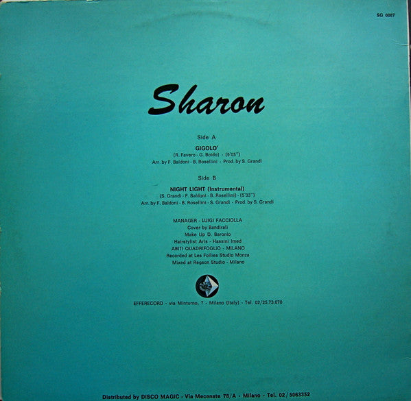 Sharon (2) : Gigoló (12")