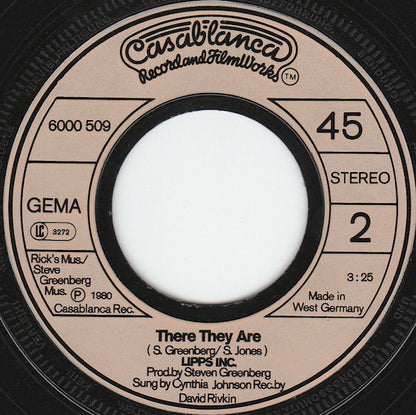 Lipps, Inc. : How Long (7", Single)