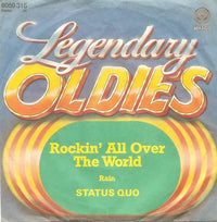 Status Quo : Rockin' All Over The World / Rain (7", Single)