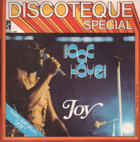 Isaac Hayes : Joy Part 1 (7")