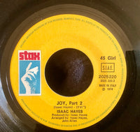 Isaac Hayes : Joy Part 1 (7")