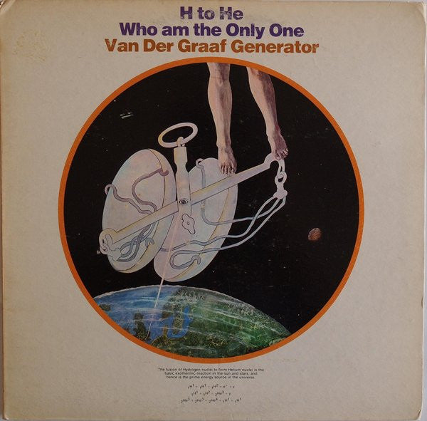Van Der Graaf Generator : H To He Who Am The Only One (LP, Album)