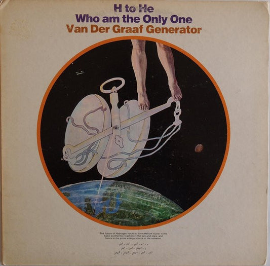 Van Der Graaf Generator : H To He Who Am The Only One (LP, Album)