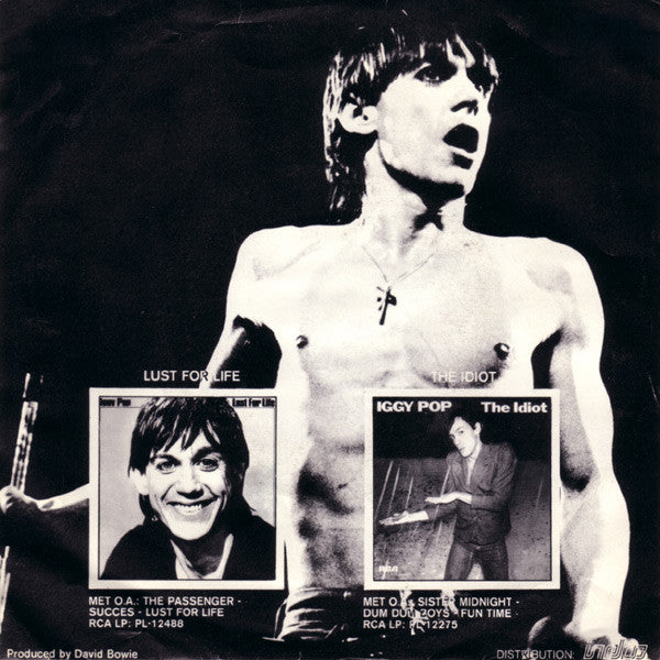 Iggy Pop : Lust For Life (7", Single, Pic)