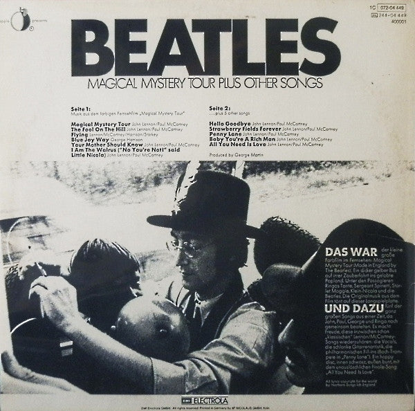 The Beatles : Magical Mystery Tour Plus Other Songs (LP, Comp, RE)