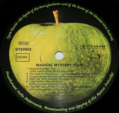 The Beatles : Magical Mystery Tour Plus Other Songs (LP, Comp, RE)