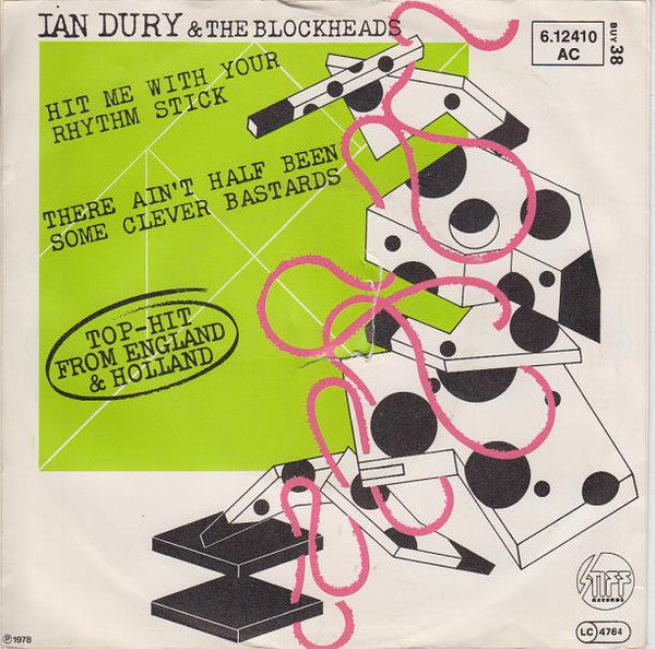 Ian Dury & The Blockheads* : Hit Me With Your Rhythm Stick (7", Single)