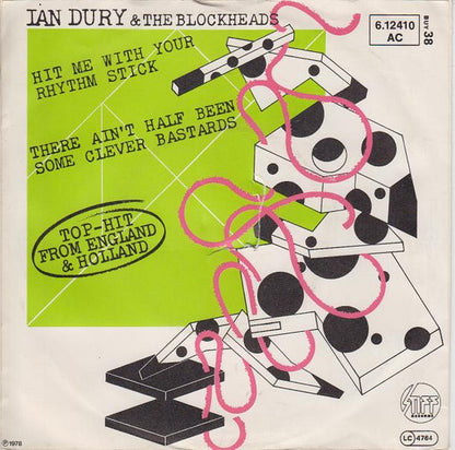Ian Dury & The Blockheads* : Hit Me With Your Rhythm Stick (7", Single)