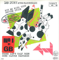 Ian Dury & The Blockheads* : Hit Me With Your Rhythm Stick (7", Single)